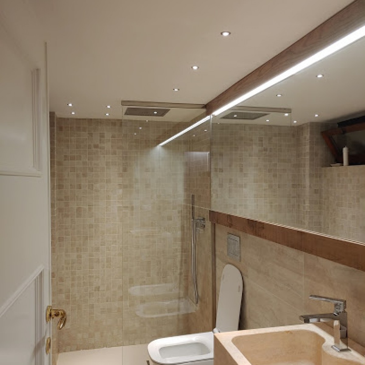 RISTRUTTURAZIONE BAGNO IN TAVERNA