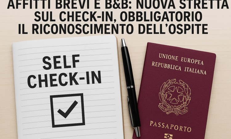 Affitti brevi e B&B: nuova stretta sul check-in, obbligatorio il riconoscimento ospit