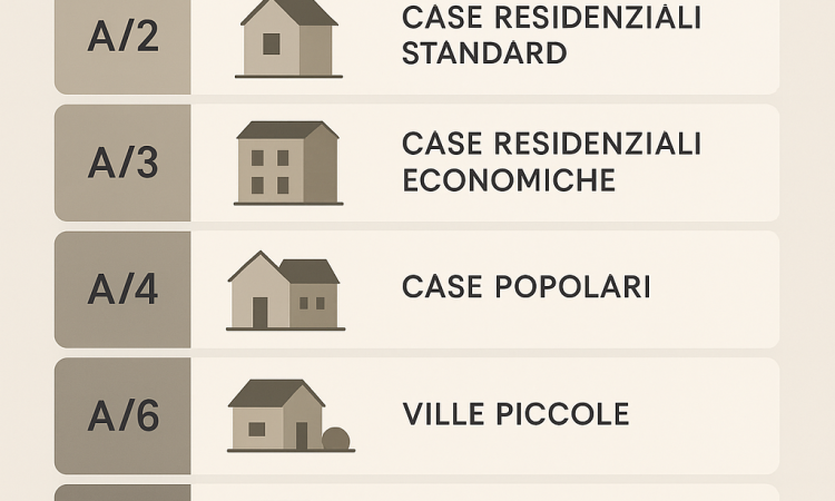 Categorie catastali Gruppo A