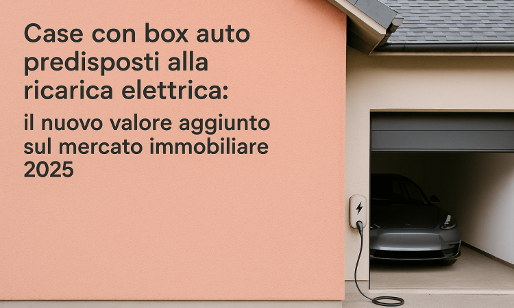 Case con box auto predisposti alla ricarica elettrica: il nuovo valore aggiunto sul mercat